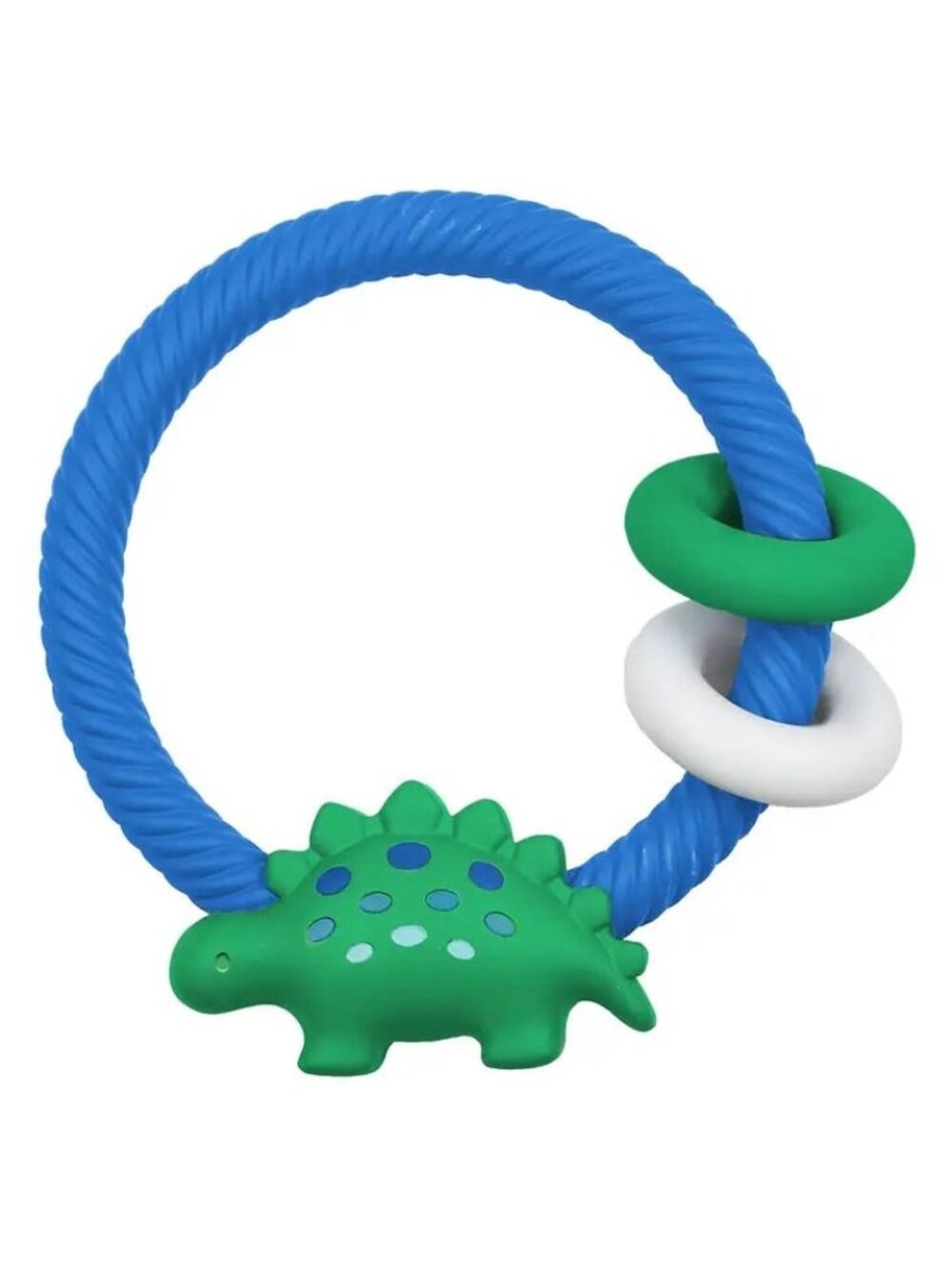 Baby Teether Rattle Dinosaur NEW Teething Infant Rattle NIB